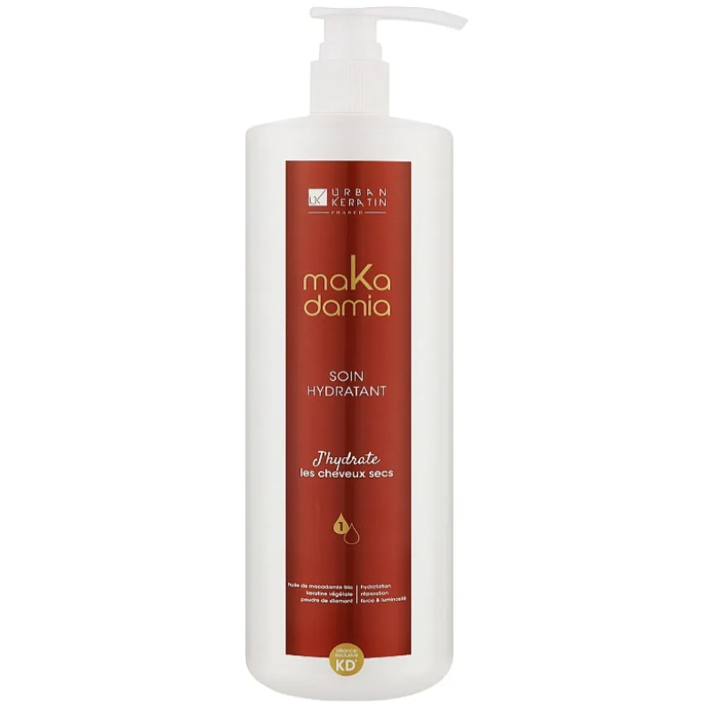 Кондиціонер зволожувальний для сухого та чутливого волосся - Urban Keratin Makadamia Conditioner