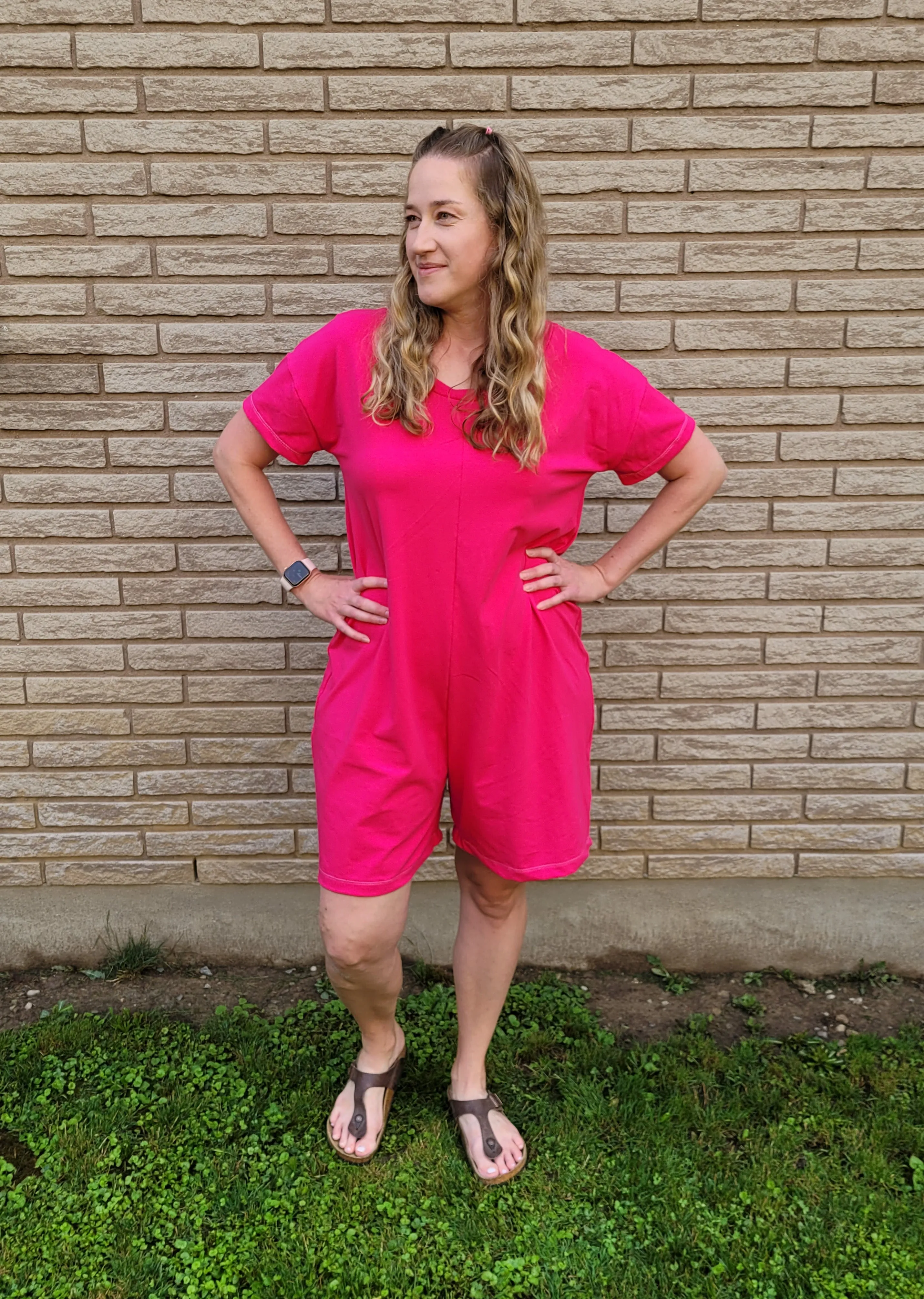 Adult Indigo Romper and Dress Digital Sewing Pattern Sizes 0-32