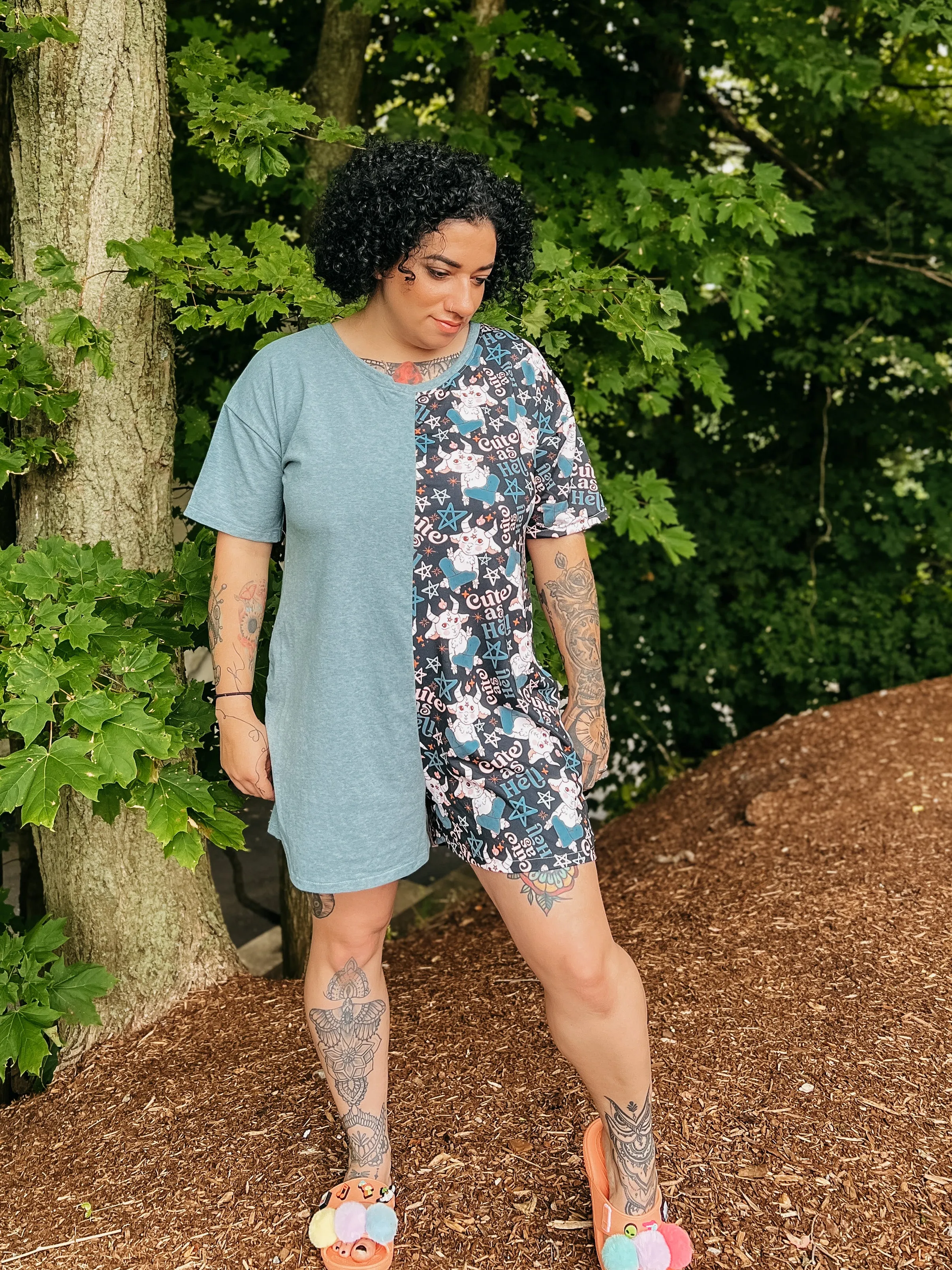 Adult Indigo Romper and Dress Digital Sewing Pattern Sizes 0-32