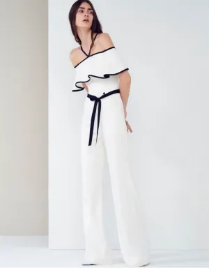 Alexis Spencer Jumpsuit in Vanilla