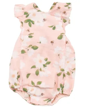 Angel Dear Magnolias Sunsuit