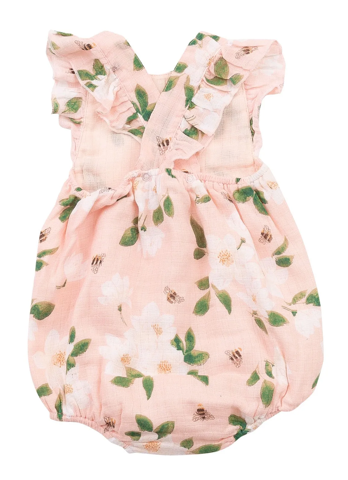 Angel Dear Magnolias Sunsuit