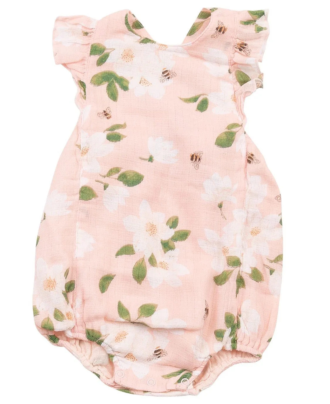 Angel Dear Magnolias Sunsuit