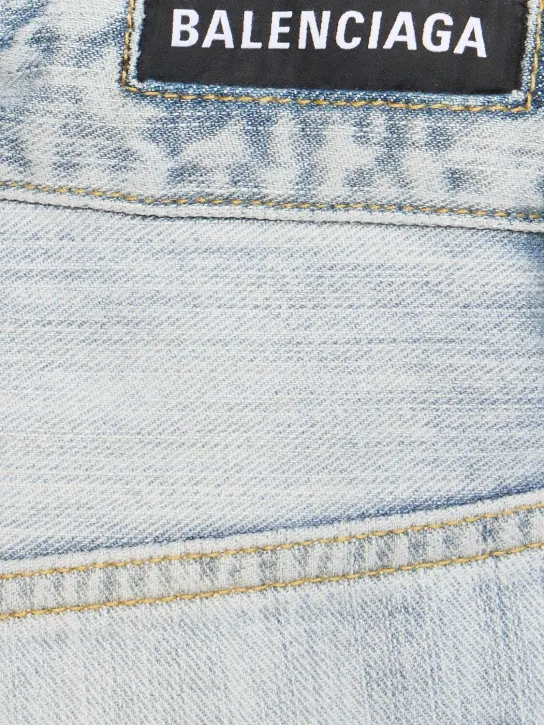 Balenciaga   Baggy cotton denim jeans 