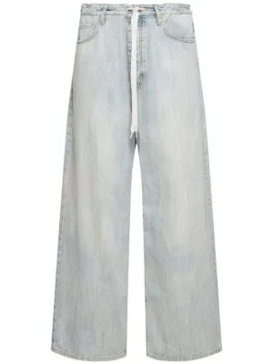 Balenciaga   Baggy cotton denim jeans 