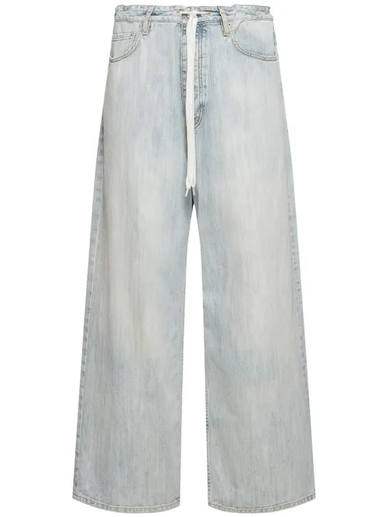Balenciaga   Baggy cotton denim jeans 