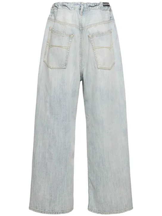 Balenciaga   Baggy cotton denim jeans 