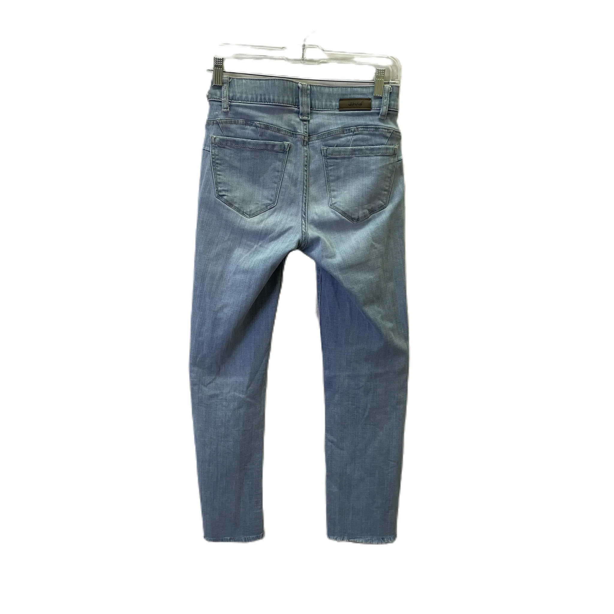Blue Denim Jeans Straight By Jag, Size: 26