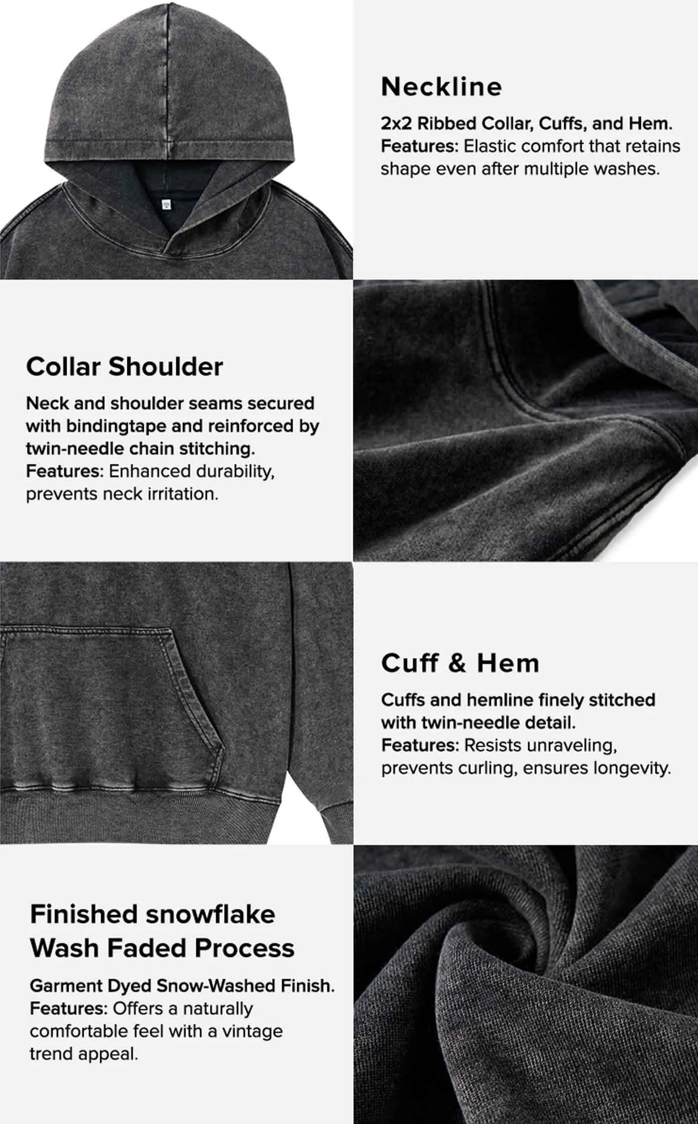 Boys Ugh Y2K Washed Hoodie Cherrykitten
