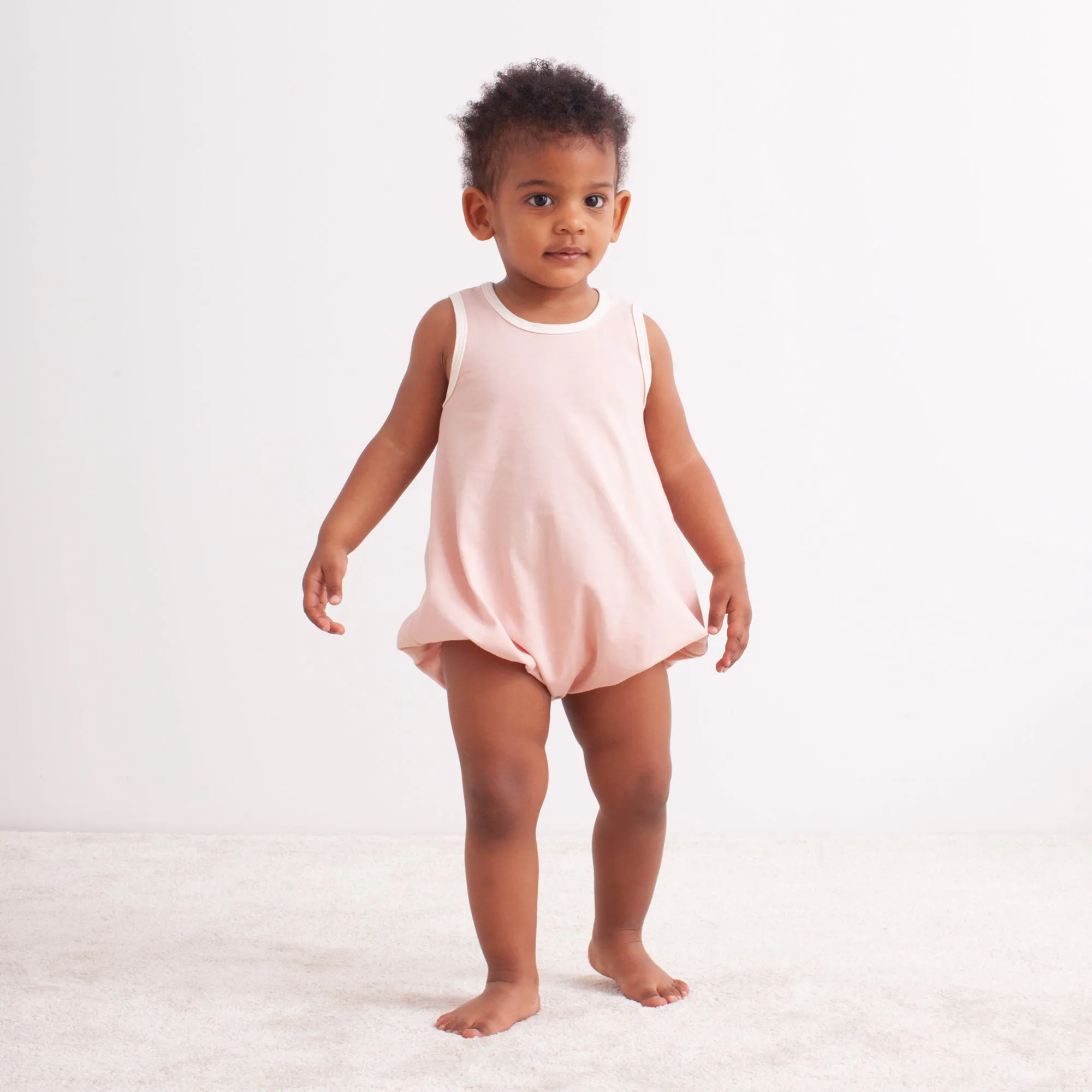 Bubble Romper - Bikes Slate Blue