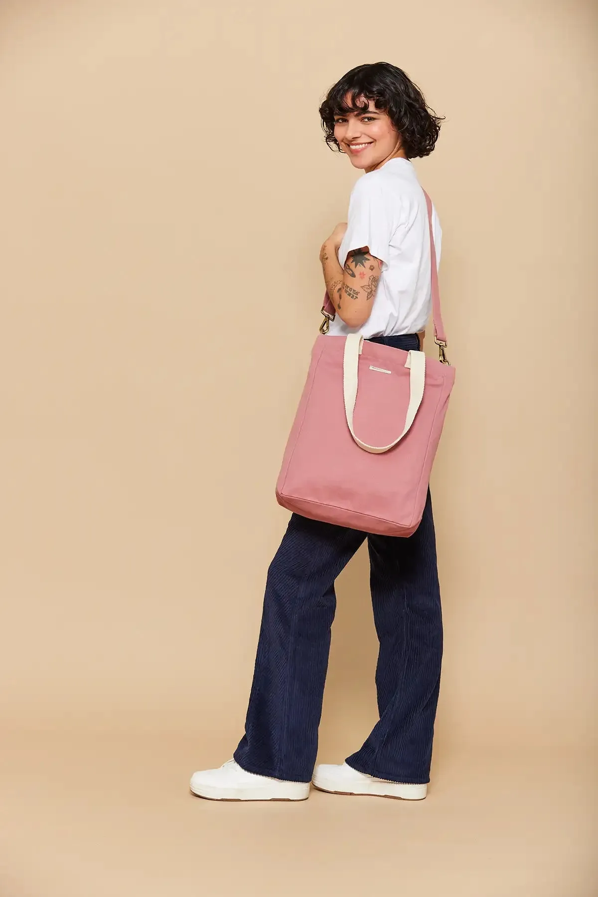 Cabas vertical Paul Rose blush