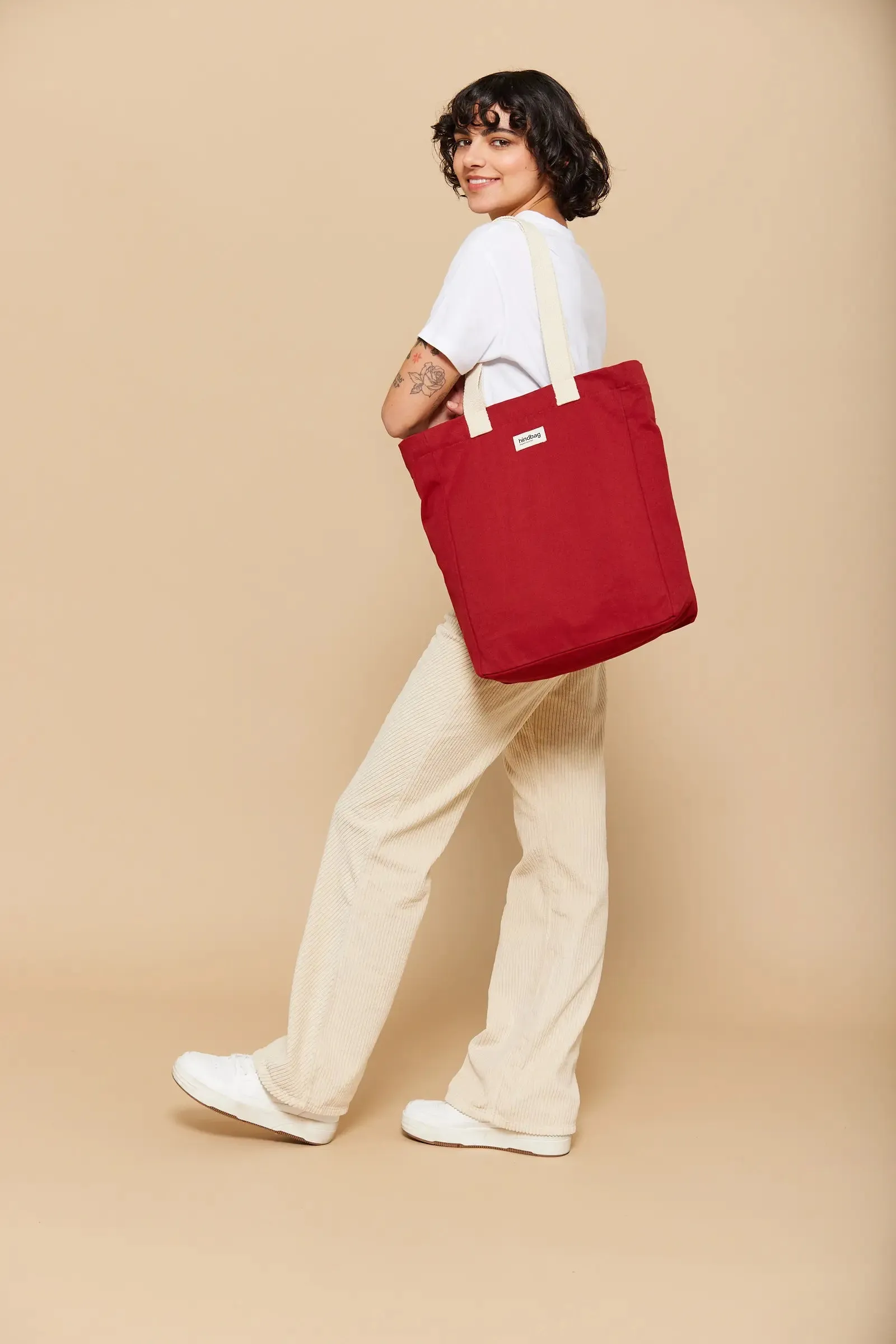Cabas vertical Paul Terracotta
