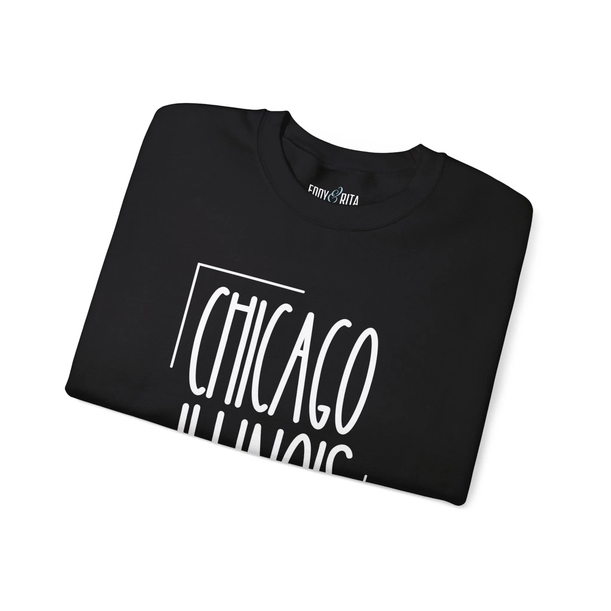 Chicago Illinois Essence: Women's Sweatshirt for Urban Style and Cozy Comfort