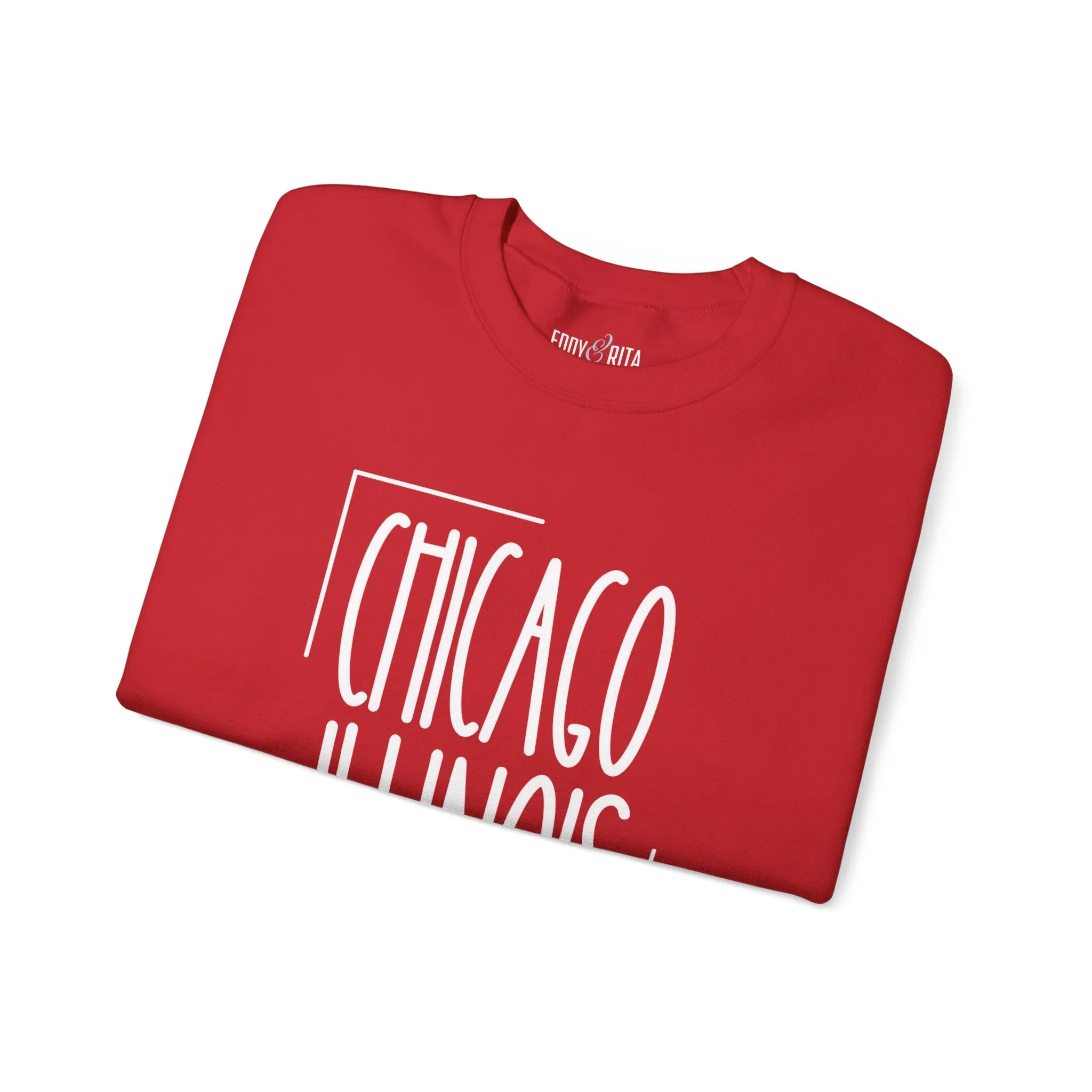 Chicago Illinois Essence: Women's Sweatshirt for Urban Style and Cozy Comfort