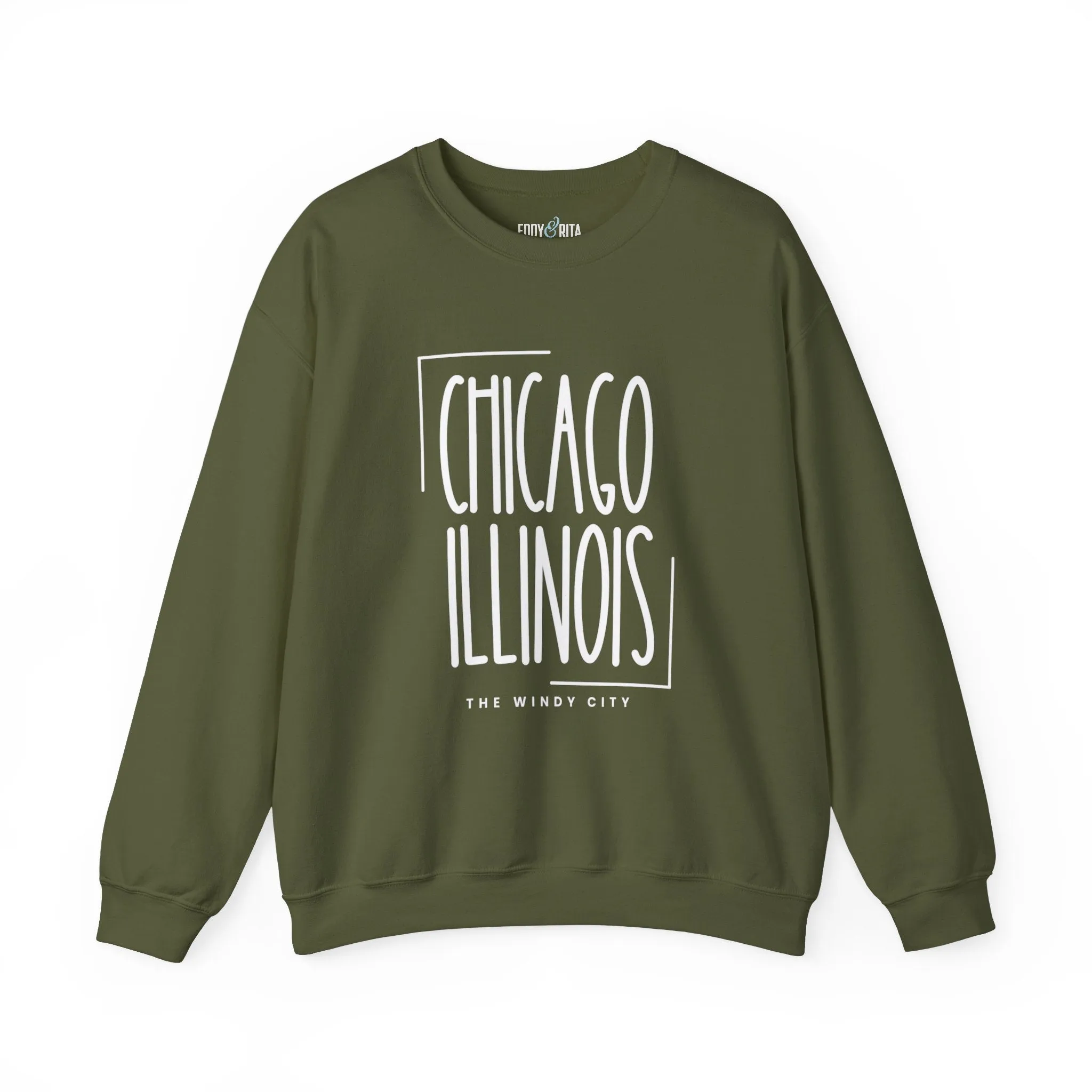 Chicago Illinois Essence: Women's Sweatshirt for Urban Style and Cozy Comfort