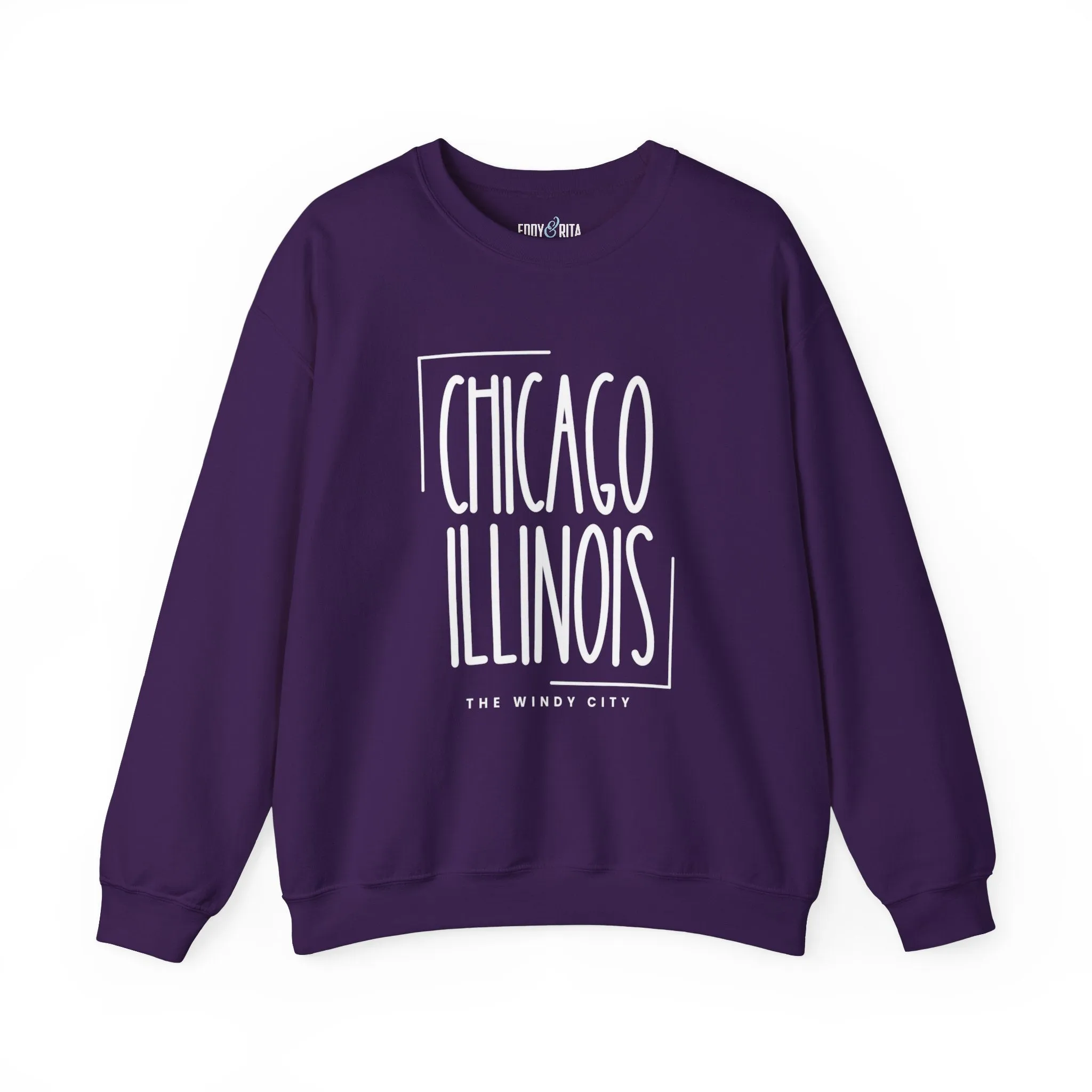 Chicago Illinois Essence: Women's Sweatshirt for Urban Style and Cozy Comfort