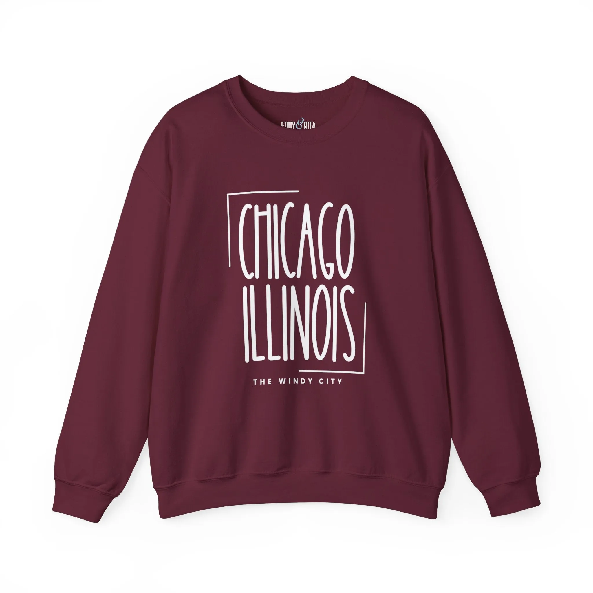 Chicago Illinois Essence: Women's Sweatshirt for Urban Style and Cozy Comfort