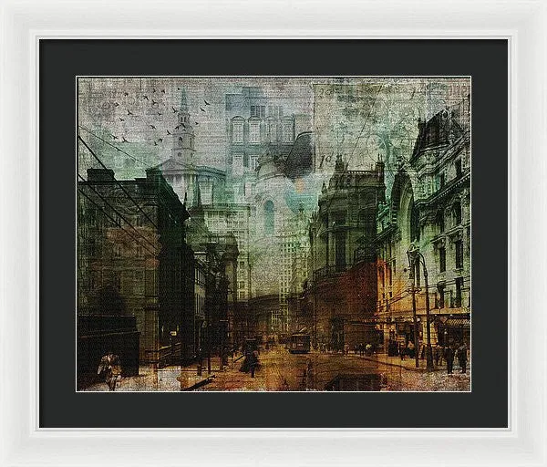 City Rising - Framed Print