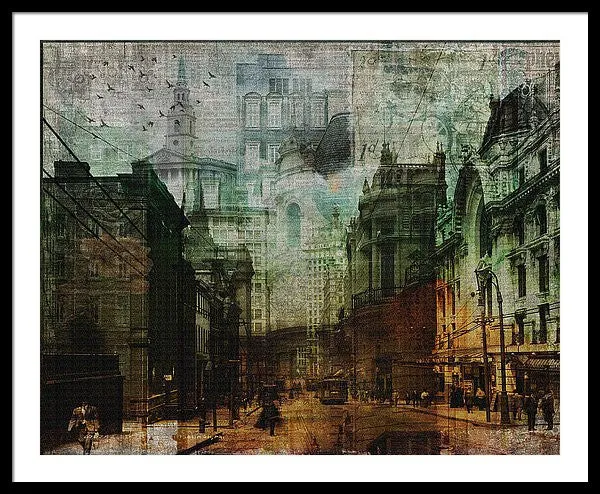 City Rising - Framed Print