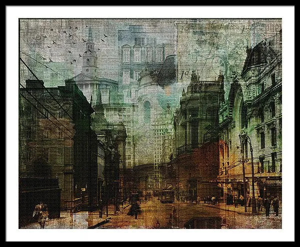 City Rising - Framed Print