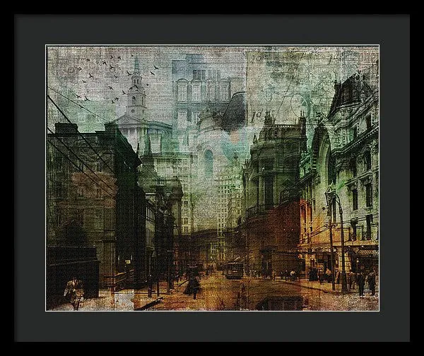 City Rising - Framed Print