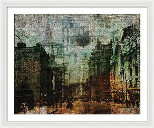 City Rising - Framed Print