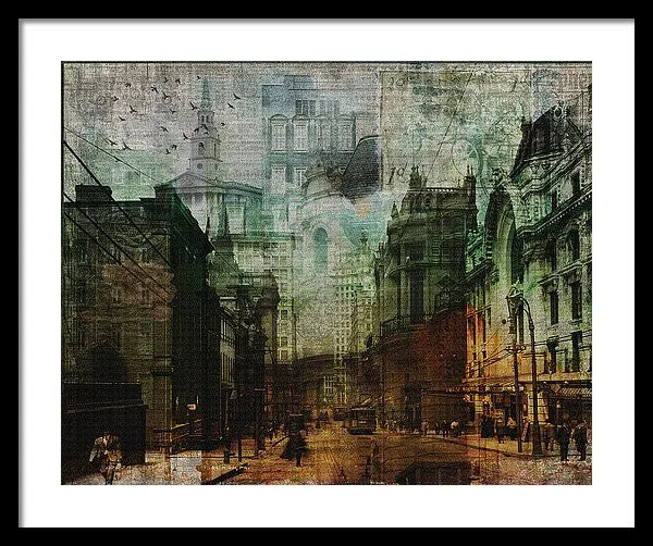 City Rising - Framed Print
