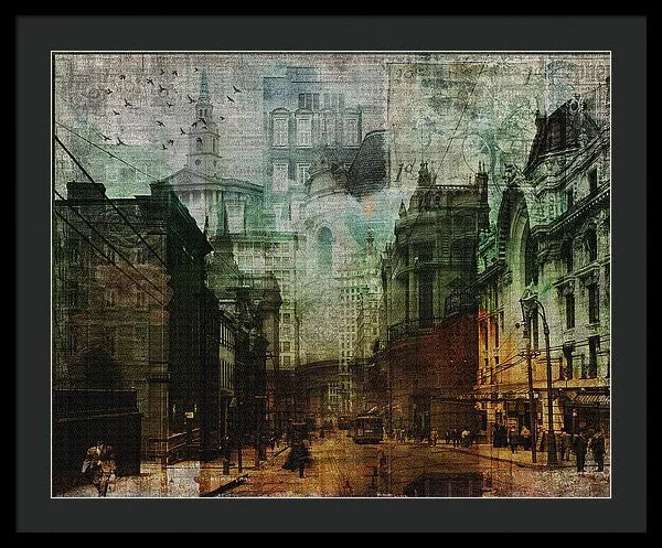 City Rising - Framed Print