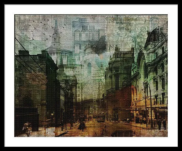 City Rising - Framed Print