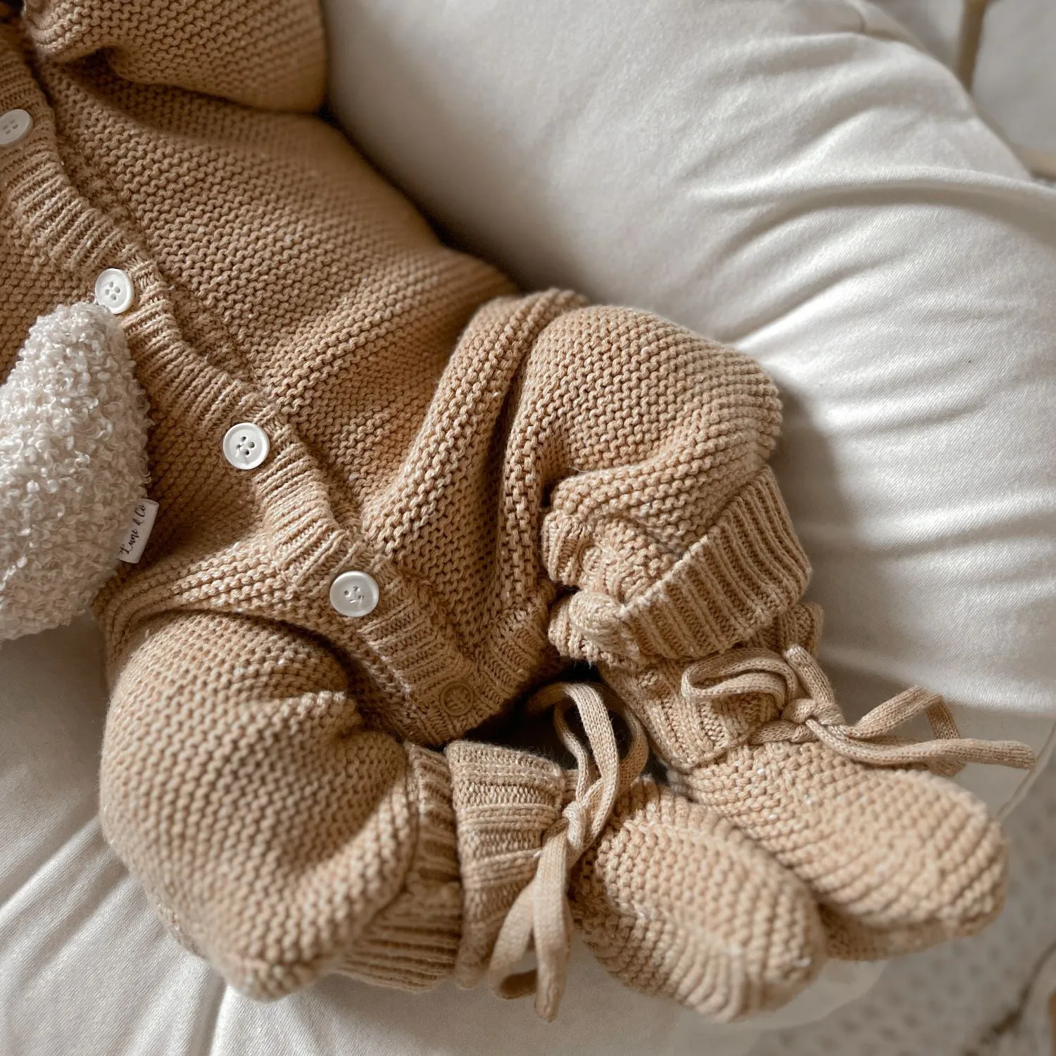 CLASSIC KNIT ROMPER | MAPLE FLECK
