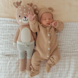 CLASSIC KNIT ROMPER | MAPLE FLECK
