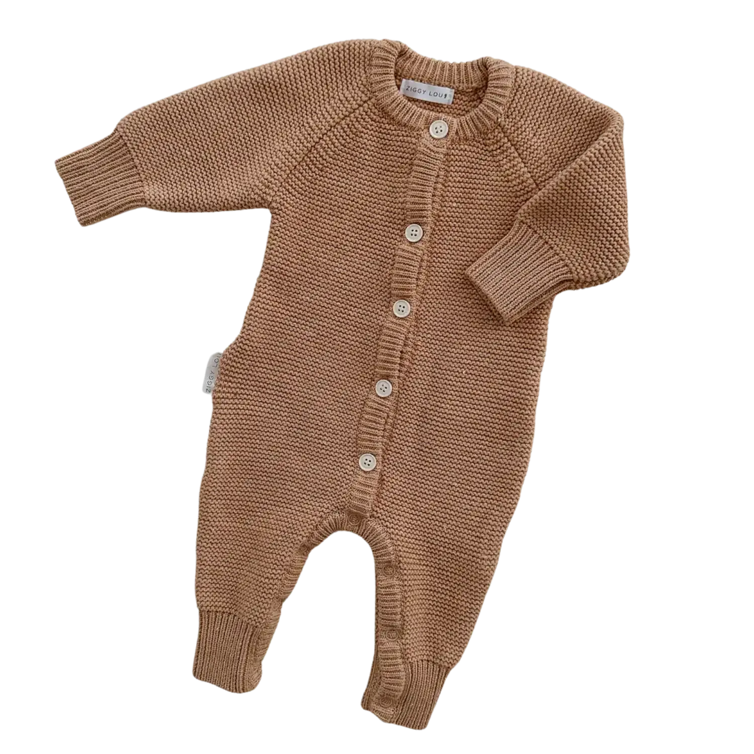 CLASSIC KNIT ROMPER | MAPLE FLECK