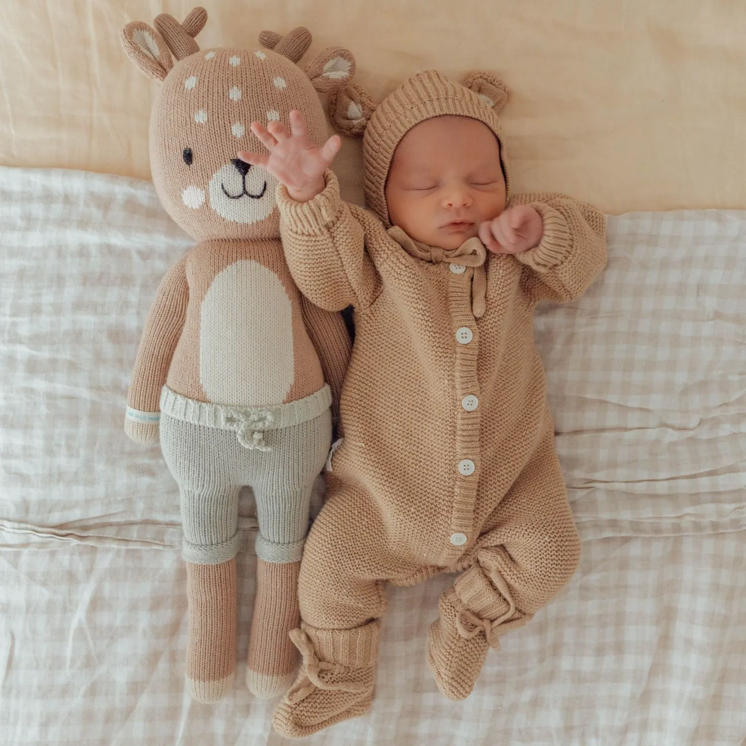 CLASSIC KNIT ROMPER | MAPLE FLECK