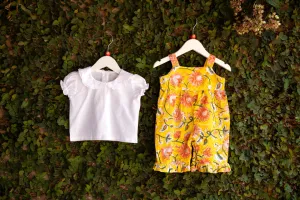 Comfy Printed Cotton Romper Set