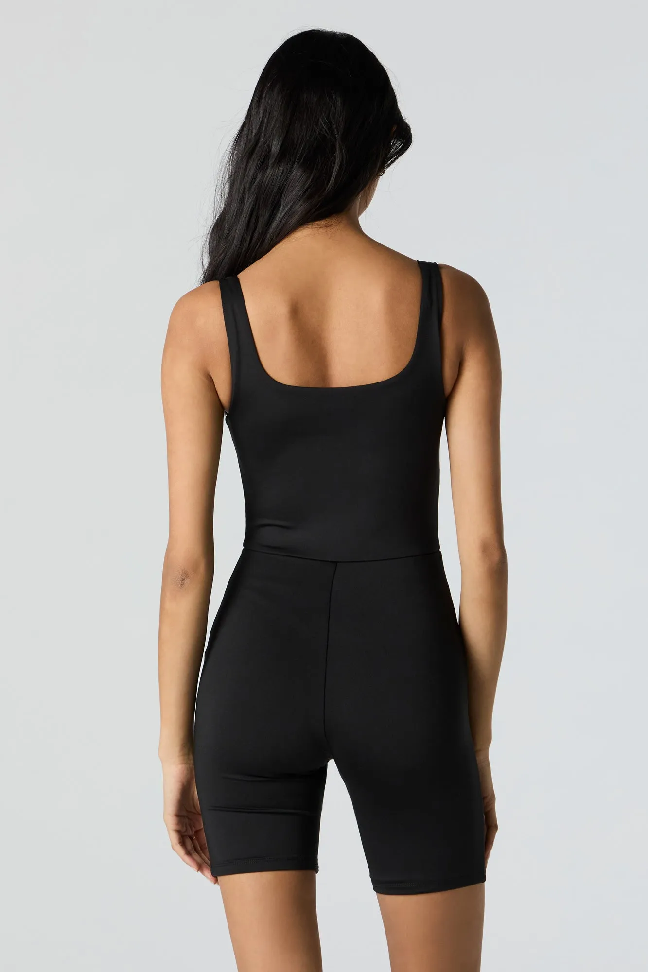 Contour Square Neck Tank Romper