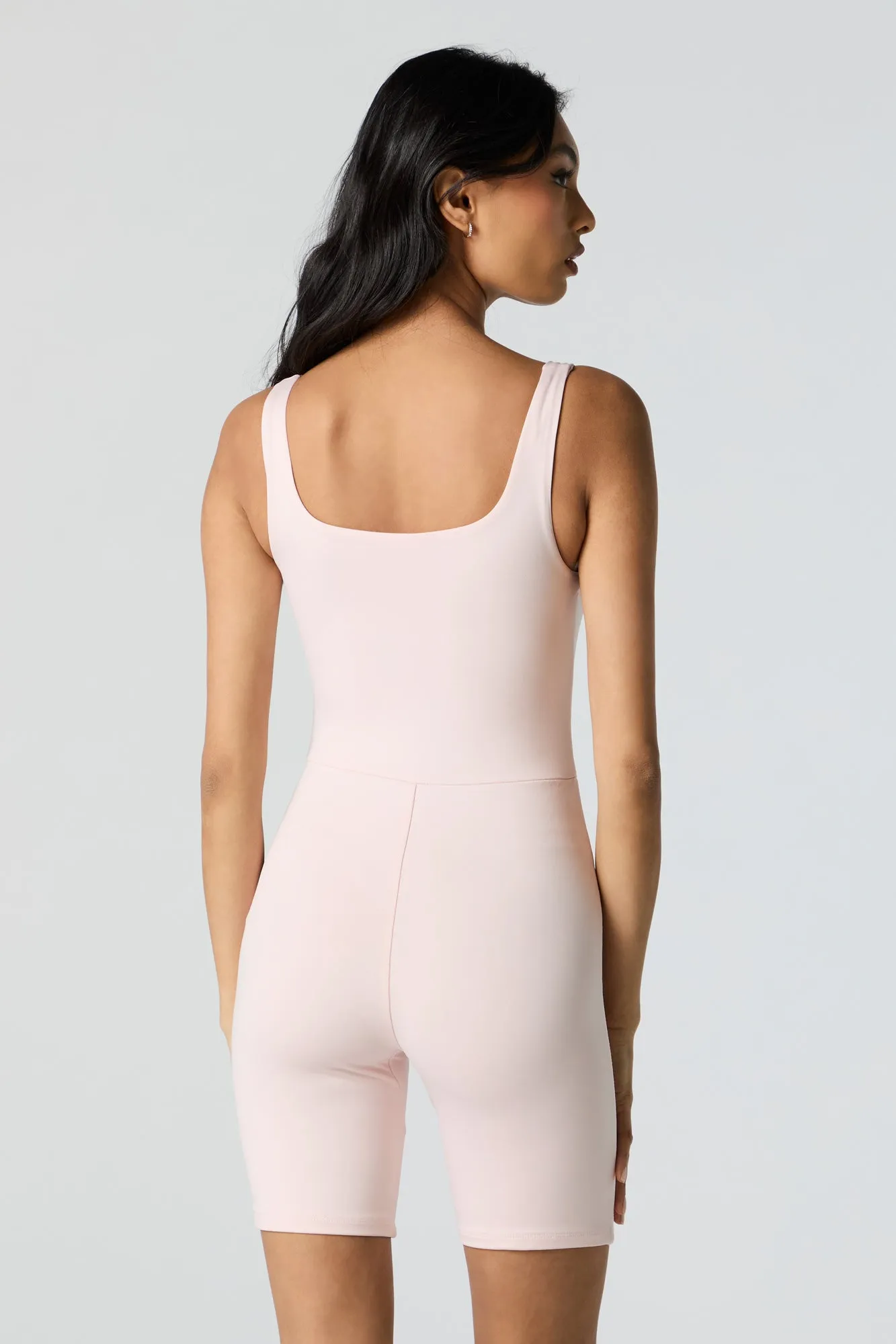 Contour Square Neck Tank Romper