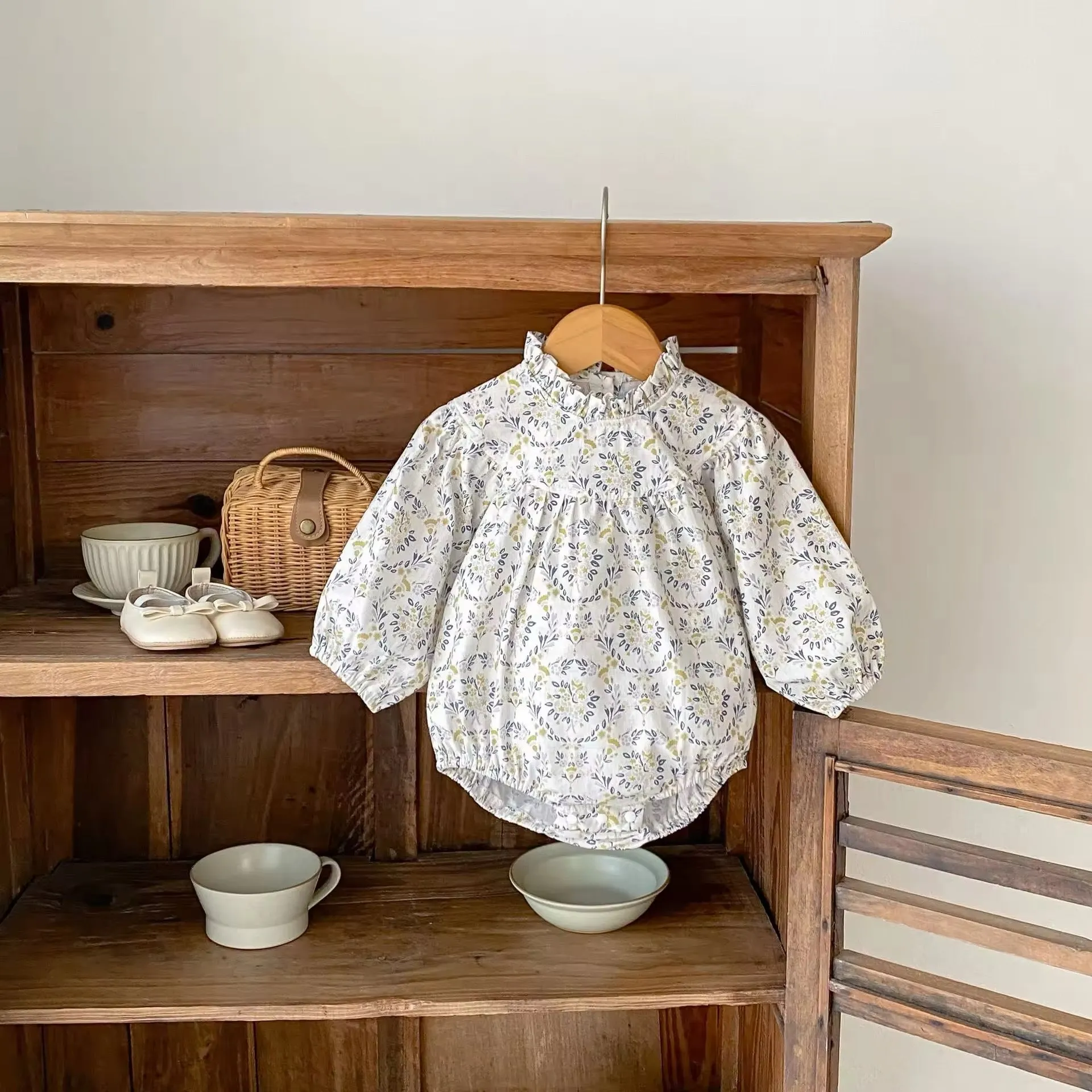 Cotton Floral Romper