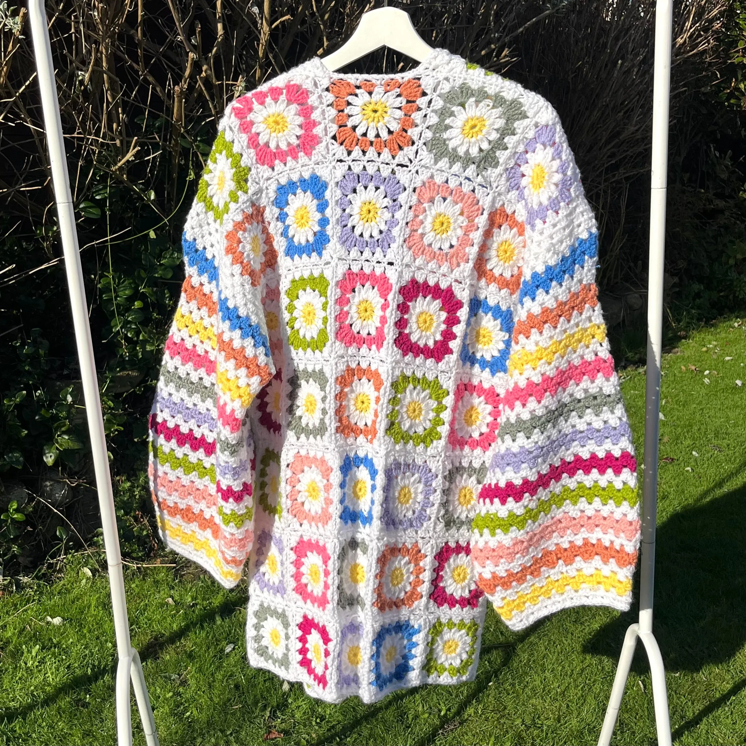 Daisy Crochet Cardigan