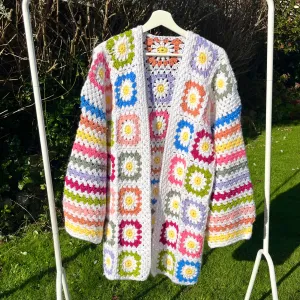 Daisy Crochet Cardigan