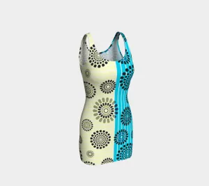 Daisy Wheel Bodycon Dress