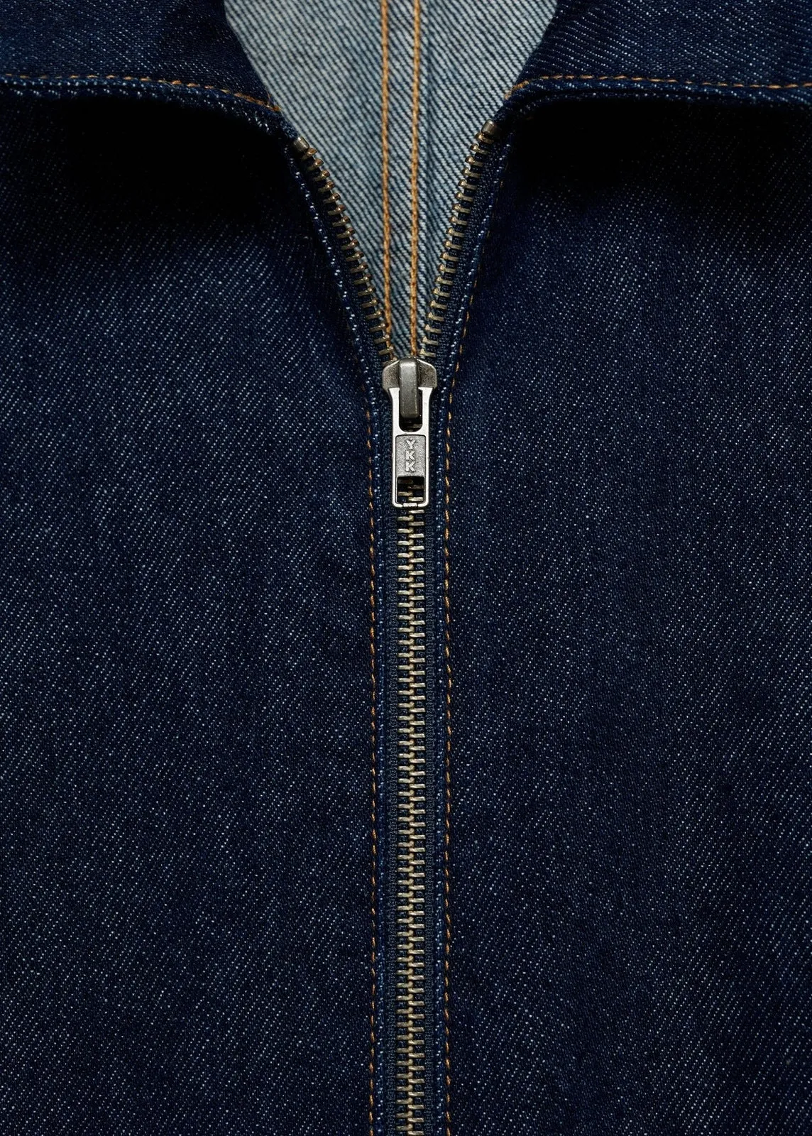 Denim jumpsuit belt - Open Blue