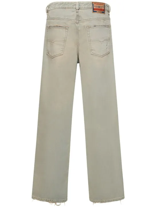 Diesel   D-Macro cotton denim straight jeans 