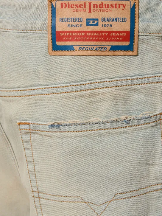 Diesel   D-Macro cotton denim straight jeans 