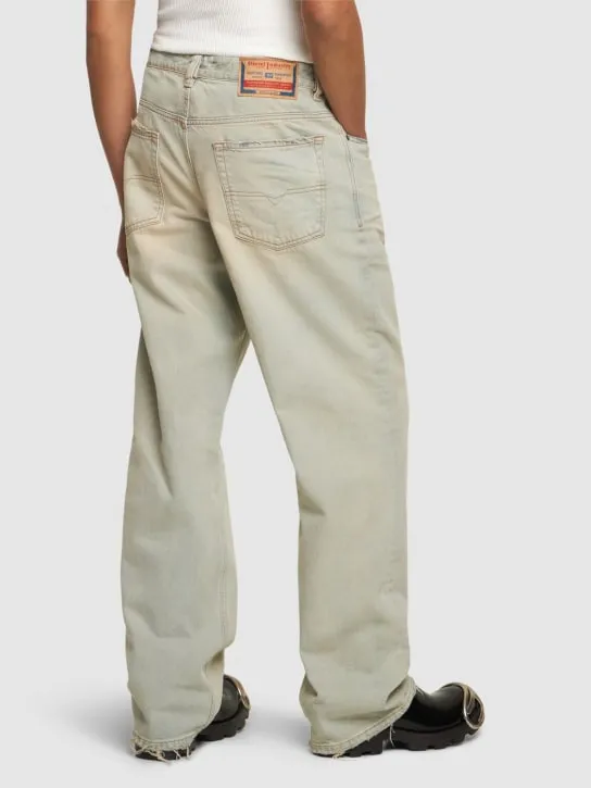 Diesel   D-Macro cotton denim straight jeans 