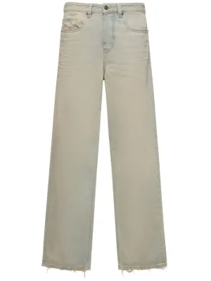 Diesel   D-Macro cotton denim straight jeans 