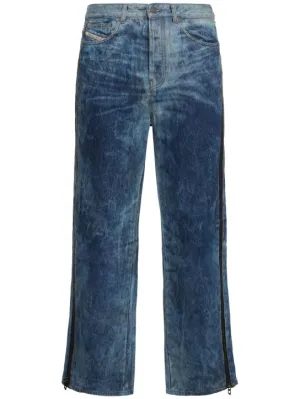 Diesel   D-Rise midwaist straight leg denim jeans 