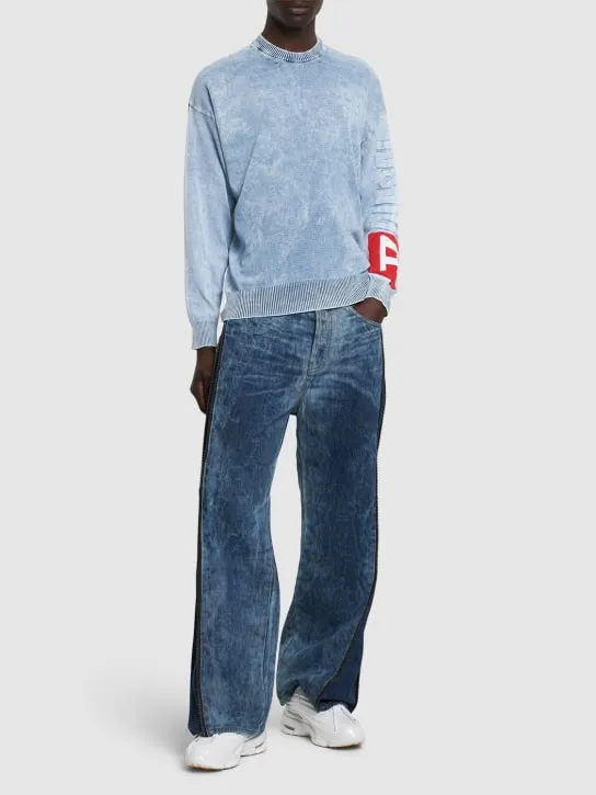 Diesel   D-Rise midwaist straight leg denim jeans 
