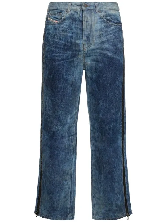 Diesel   D-Rise midwaist straight leg denim jeans 
