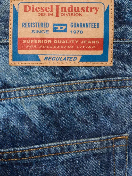 Diesel   D-Rise midwaist straight leg denim jeans 