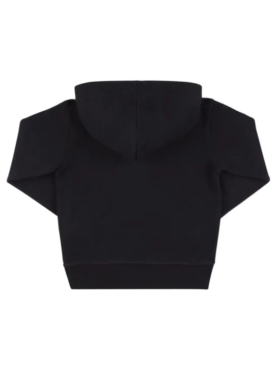 Dsquared2   Icon print cotton hoodie sweatshirt 